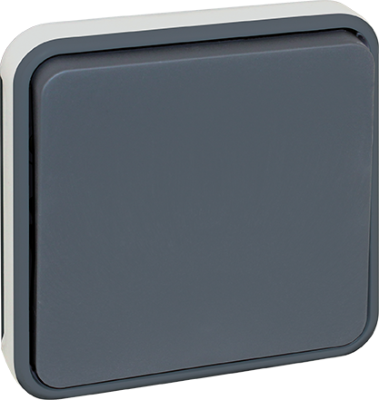 Photo OXXO Mcanisme composable de va et vient gris tanche IP55 | Ref : 60820