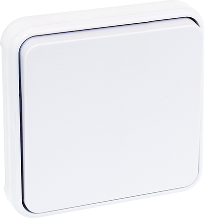 Photo OXXO Mcanisme composable de poussoir blanc tanche IP55 | Ref : 60833