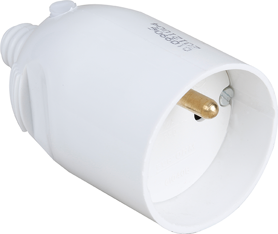 Photo Prolongateur 16A  coiffe blanche | Ref : 61040