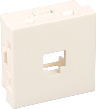 Photo Supp. RJ45 Keystone-TM  blche 45x45 | Ref : 61425