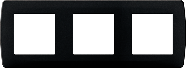 Photo ESPRIT Plaque 3 postes anthracite | Ref : 61998