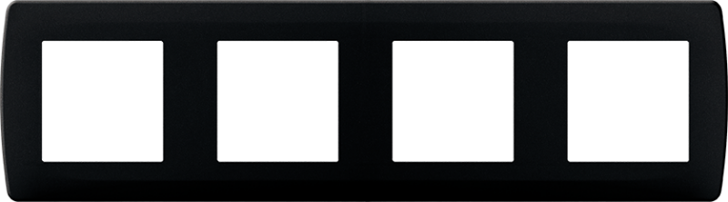 Photo ESPRIT Plaque 4 postes anthracite | Ref : 61999