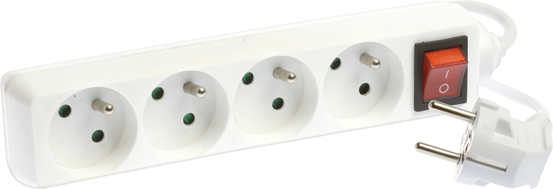 Photo Bloc4pr.2P+T blanc  inter. 3G1 1m | Ref : 64055