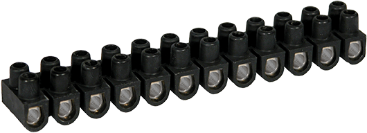 Photo Barrettes acier noire 6 mm | Ref : 70007