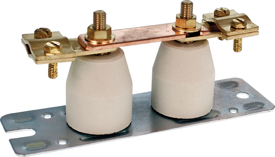 Photo Barrette de terre haute ( plots porcelaine) | Ref : 70510