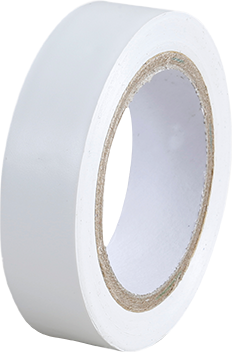 Photo Ruban isolant blanc largeur 15mm. longueur 10m | Ref : 72006