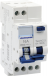 EUROHM Disjoncteur diff�rentiel 16a 1p+n courbe c 30ma connexion haut/bas vis classe ac   nf 24016