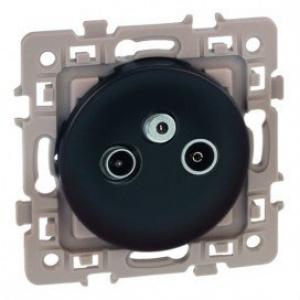 EUROHM Square prise tv-fm-sat vulcain 60366