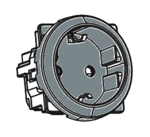 EUROHM Comete prise 2p+t schuko vulcain  61677