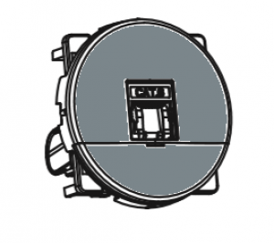 EUROHM Comete prise rj45 multimdia stp cat.6a grade 3 vulcain 61679