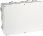 EUROHM Boite de drivation ip55 360x270x128mm - vis 1/4 tour- membranes tages- 28 entres- 960 50011        