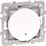 EUROHM Square interrupteur temporis blanc 60228