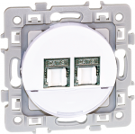 EUROHM Square double rj 45 cat6 grade3 multimedia stp blc 60273