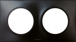 EUROHM Square plaq vulcain 2p entr.71mm 60397