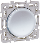 EUROHM Square bp 10a silver 60402