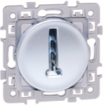 EUROHM Square conjoncteur tlphonique en t silver 60470