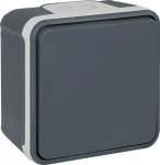 EUROHM Oxxo bouton poussoir gris saillie ip55 60803