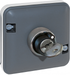 EUROHM Oxxo inter  clef 3 pos compos gris ip55 60829