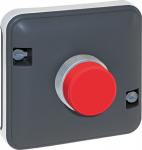 EUROHM Oxxo voyant rouge compos gris ip55 60847