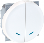 EUROHM Comete double va et vient lumineux blanc 61113