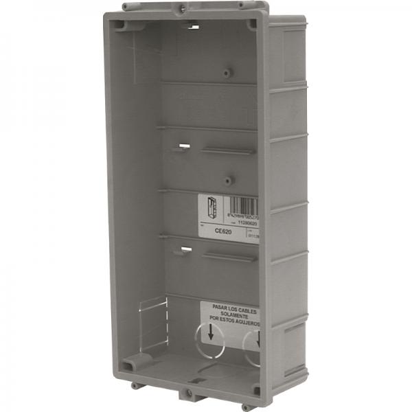 Photo Boitier d'encastrement 1 x 2 modules pour NEXA Inox | Ref : GCE620