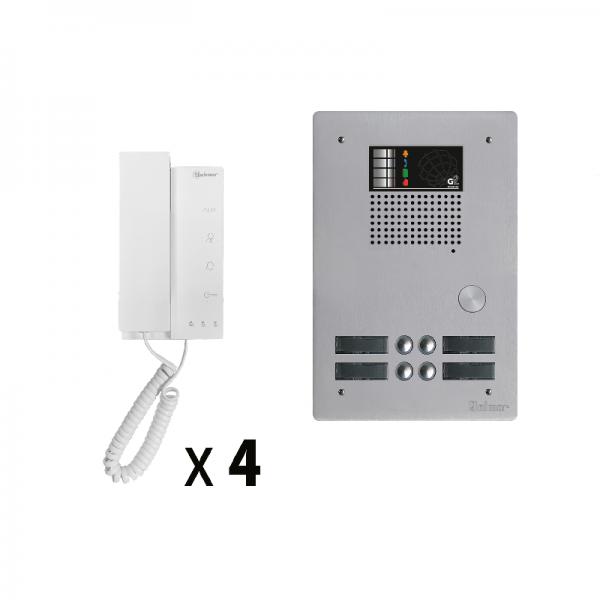 Photo KIT AUDIO BUS G2P 4 BP - 2 R | Ref : GKAG2P/204