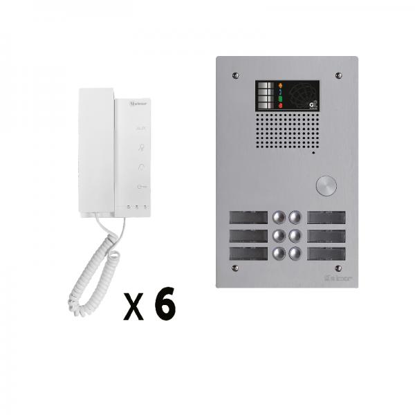 Photo KIT AUDIO BUS G2P 6 BP - 2 R | Ref : GKAG2P/206
