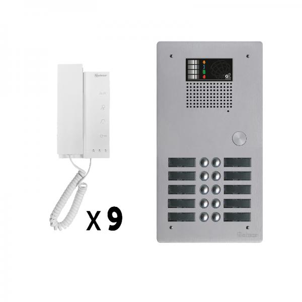 Photo KIT AUDIO BUS G2P 9 BP - 2 R | Ref : GKAG2P/209
