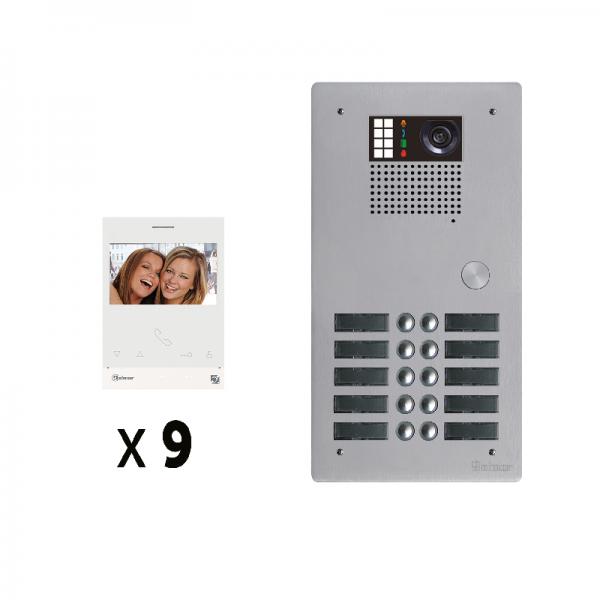 Photo KIT VIDEO BUS G2P 9 BP - 2 R | Ref : GKVG2P/209