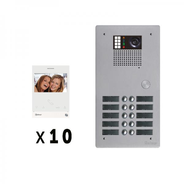 Photo KIT VIDEO BUS G2P 10 BP - 2 R | Ref : GKVG2P/210