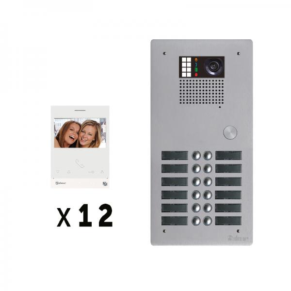 Photo KIT VIDEO BUS G2P 12 BP - 2 R | Ref : GKVG2P/212