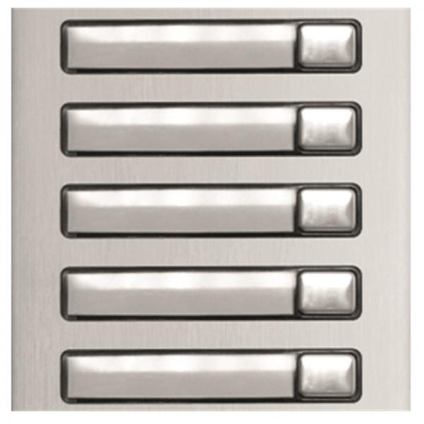 Photo Module NEXA aluminium, 5 BP sur 1 range | Ref : GN3150/AL