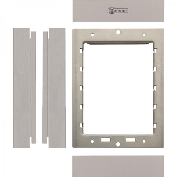 Photo Cadre de fixation 1 module NEXA aluminium - Livré avec vis et outils | Ref : GN6001/AL