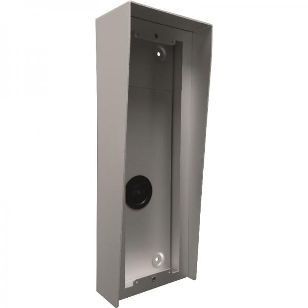 Photo Boitier saillie avec visière NEXA aluminium 3 modules 1 colonne | Ref : GN873/AL