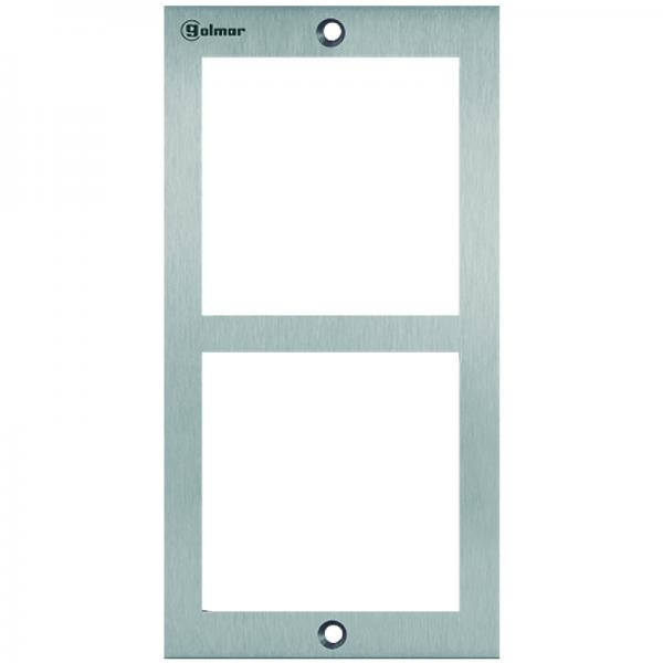 Photo Cadre de montage inox 316 L, 2 modules NEXA inox - Livr avec vis et outils | Ref : GNX6002
