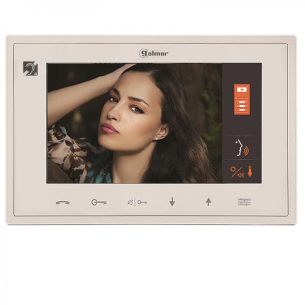Photo Moniteur couleur mains libre VESTA 7 écran 7'' - Câblage BUS 2 fils non polarisées GB2 - Boucle magnétique pour les malentendants | Ref : GVESTA7GB2/H