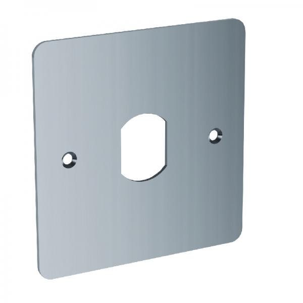 Photo FACADE INOX 85X85 VIGIK | Ref : TFACVGK