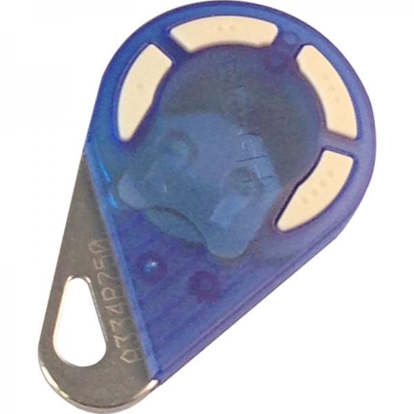Photo Tlcommande radio bi-technologies 868 MHz bleue - 4 boutons (HEXACT) | Ref : THEXATEL4/B