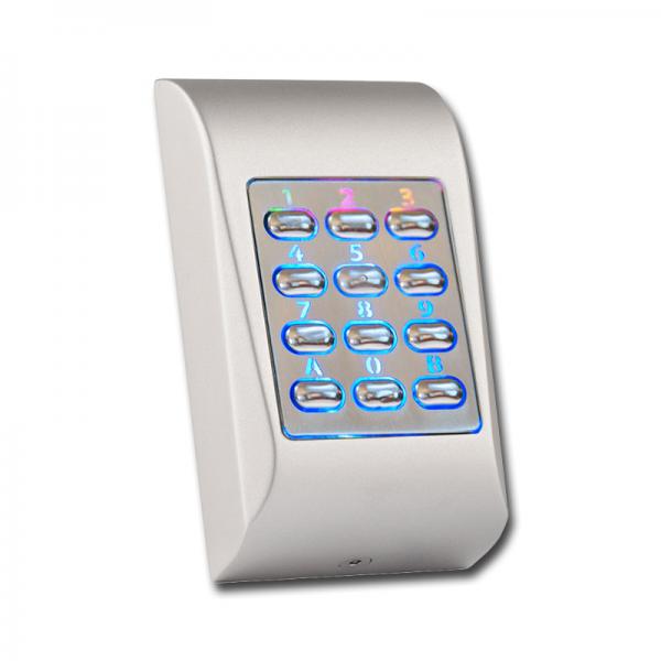 Photo Clavier  codes 99 codes, 2 relais. Taille rduite 92x51, ALUMINIUM et touches en mtal | Ref : TSECMINI