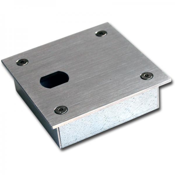 Photo Botier inox  encastrer format T25 pour U AV 0151/095, E03, E56 et T HEXALEC | Ref : TT30/I
