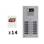 GOLMAR Kit video bus g2p 14 bp - 2 r GKVG2P/214