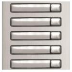 GOLMAR Module nexa aluminium, 5 bp sur 1 range GN3150/AL