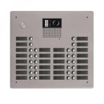 GOLMAR Platine aluminium haut-risque audio/vido (gb2)  -  28 boutons 4 ranges GTV62/428