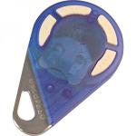 GOLMAR Tlcommande radio bi-technologies 868 mhz bleue - 4 boutons (hexact) THEXATEL4/B