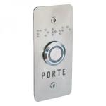 GOLMAR Bouton de sortie clair no/nf  encastrer (petit modle 40x85 mm) TT03I/E