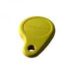 GOLMAR Badge de proximit jaune mifaire 13.56 mhz (proximan) UAV0151/12J