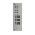 GOLMAR Platine aluminium haut-risque audio 6 appels 1 range UHR1006