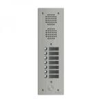 GOLMAR Platine aluminium haut-risque audio 7 appels 1 range UHR1007