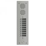 GOLMAR Platine aluminium haut-risque audio 10 appels 1 range UHR1010