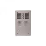 GOLMAR Platine aluminium haut-risque audio 6 appels 2 ranges UHR2006